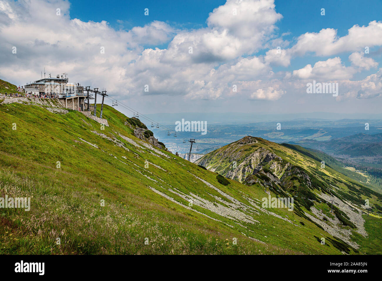 Zakopane Pologne, dans l'été Banque D'Images