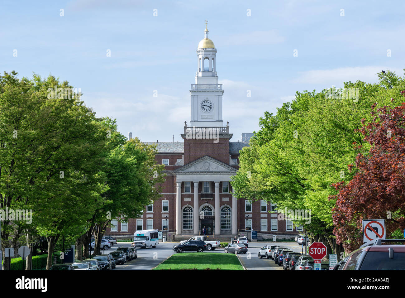 Entrée principale, de la lecture, de l'hôpital, la santé de la tour West Reading, Pennsylvanie, le 22 avril 2019, Banque D'Images