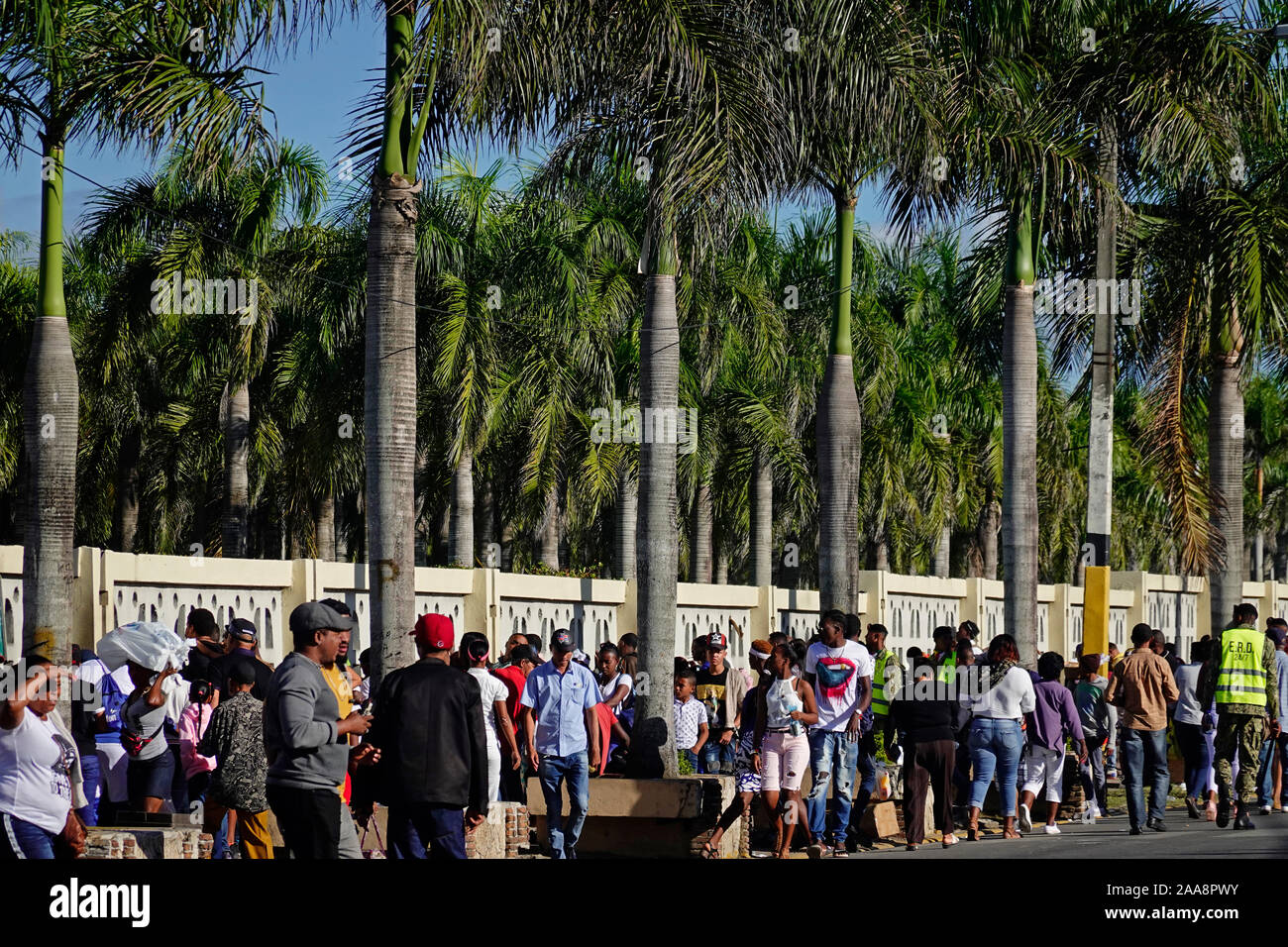 Saint patron fête de la Basilique de la Altagracia à Higuey République dominicaine Banque D'Images