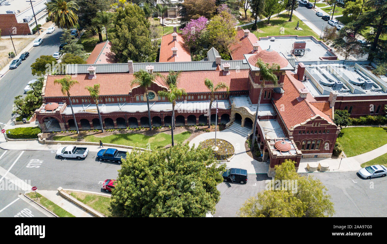 Un K Smiley Public Library, Redlands, CA, USA Banque D'Images