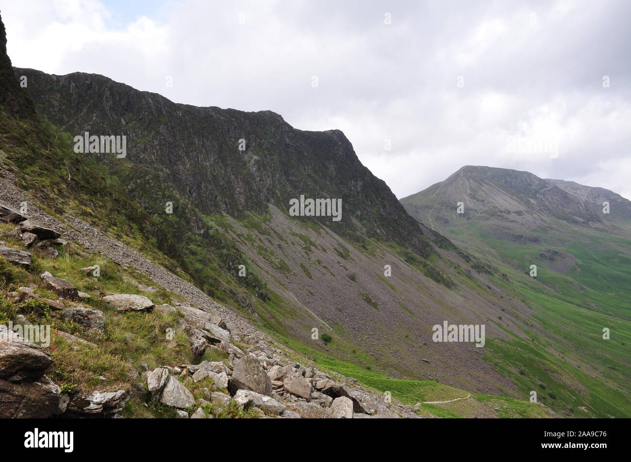 Flancs de meules et haute Crag, Cumbria Banque D'Images