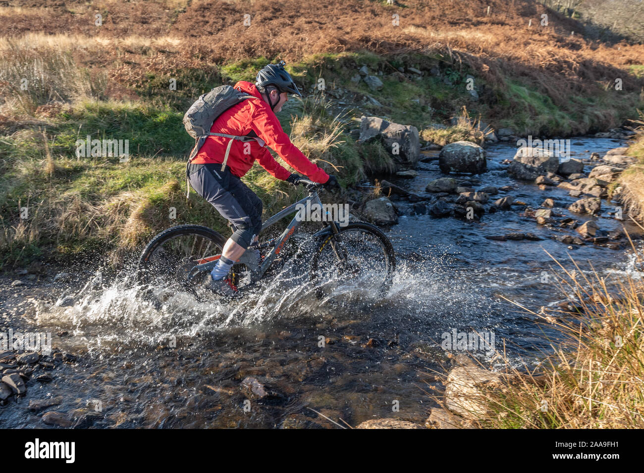 Vtt à kentmere Cumbria Banque D'Images