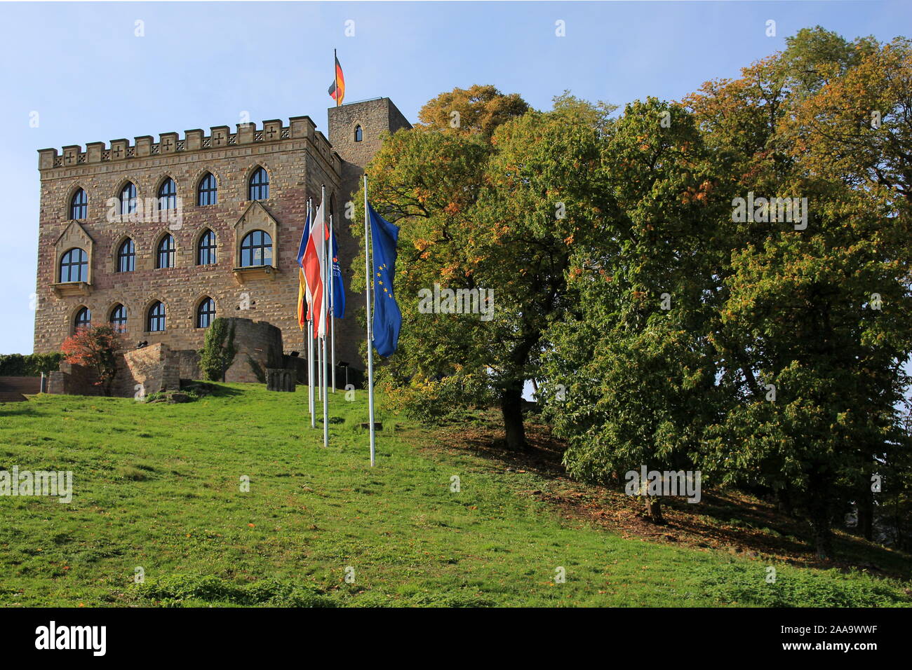 Château de Hambach / Hambacher Schloss Banque D'Images