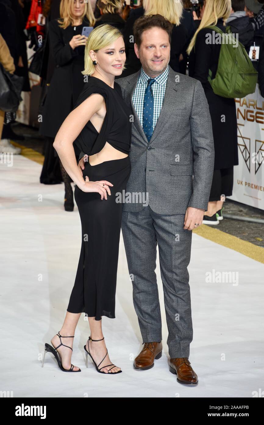 Elizabeth Banks, Max Handleman. 'Charlie's Angels' - UK Premiere, le Curzon Mayfair, Londres. UK Banque D'Images