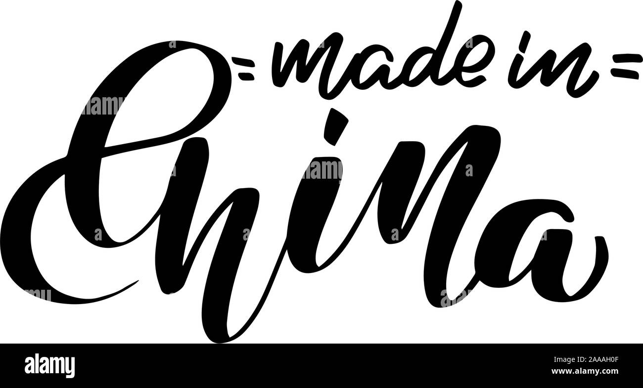 Calligraphie vecteur illustration isolé sur fond blanc. Illustration de Vecteur