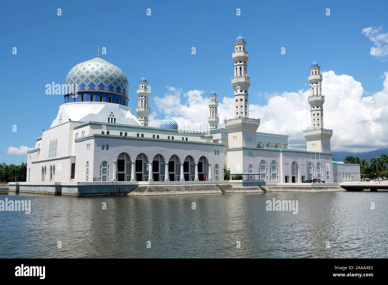 Lieux de culte - Malaisie Islam Mosquée Bandaraya Kota Kinabalu Banque D'Images