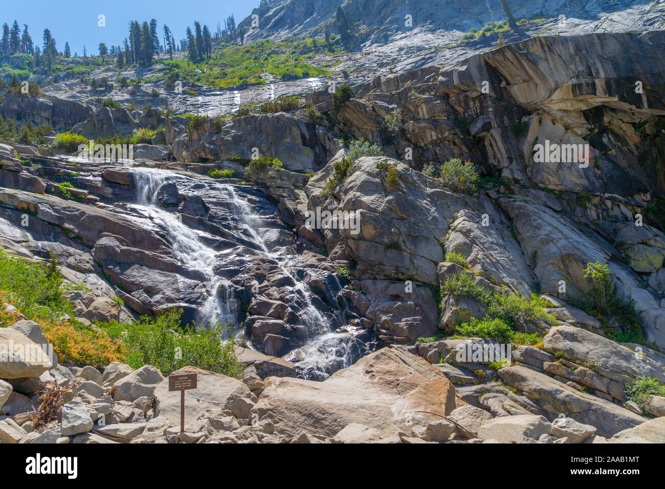 Tokopah falls, Sequoia NP, ca us Banque D'Images