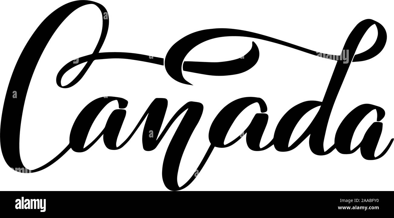 Calligraphie vecteur illustration isolé sur fond blanc. Illustration de Vecteur