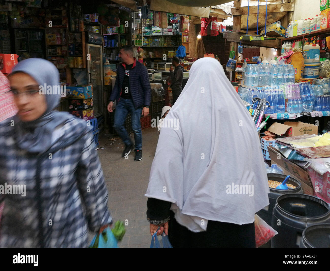 Maroc, Fès, Medina, vie quotidienne Banque D'Images