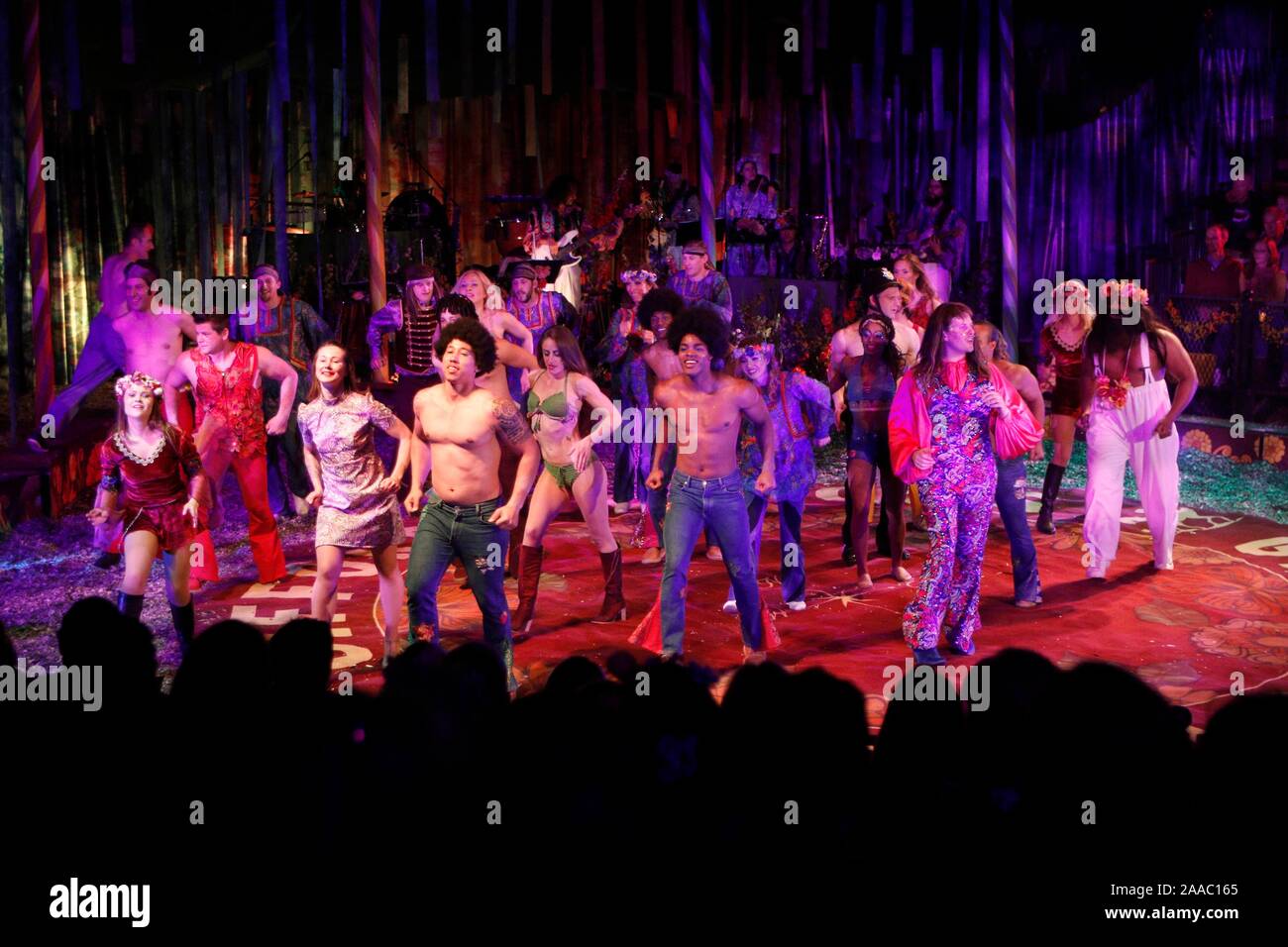 La danse finale à Xanadu. Banque D'Images