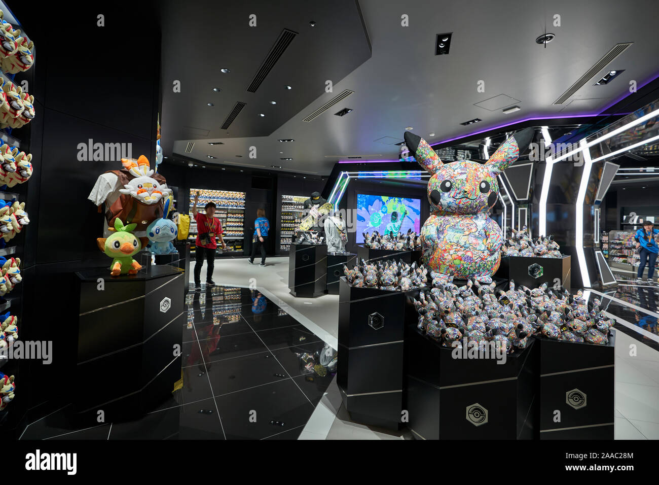 Pokemon Center Shibuya Est Devoile Au Cours De La Shibuya Parco Department Store Appuyez Sur Apercu Dans Tokyo Japon Le 19 Novembre 19 Recemment Renove Le Complexe Commercial Populaire Est Ouvert Au