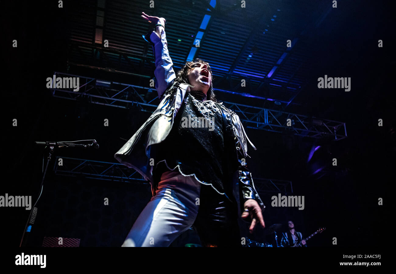 Les équilibreurs effectuer en direct sur scène à l'O2 Academy de Bournemouth, Dorset. Comprend : le framework Struts, Luc Spiller Où : Bournemouth, Dorset, Royaume-Uni Quand : 20 Oct 2019 Source : WENN.com Banque D'Images