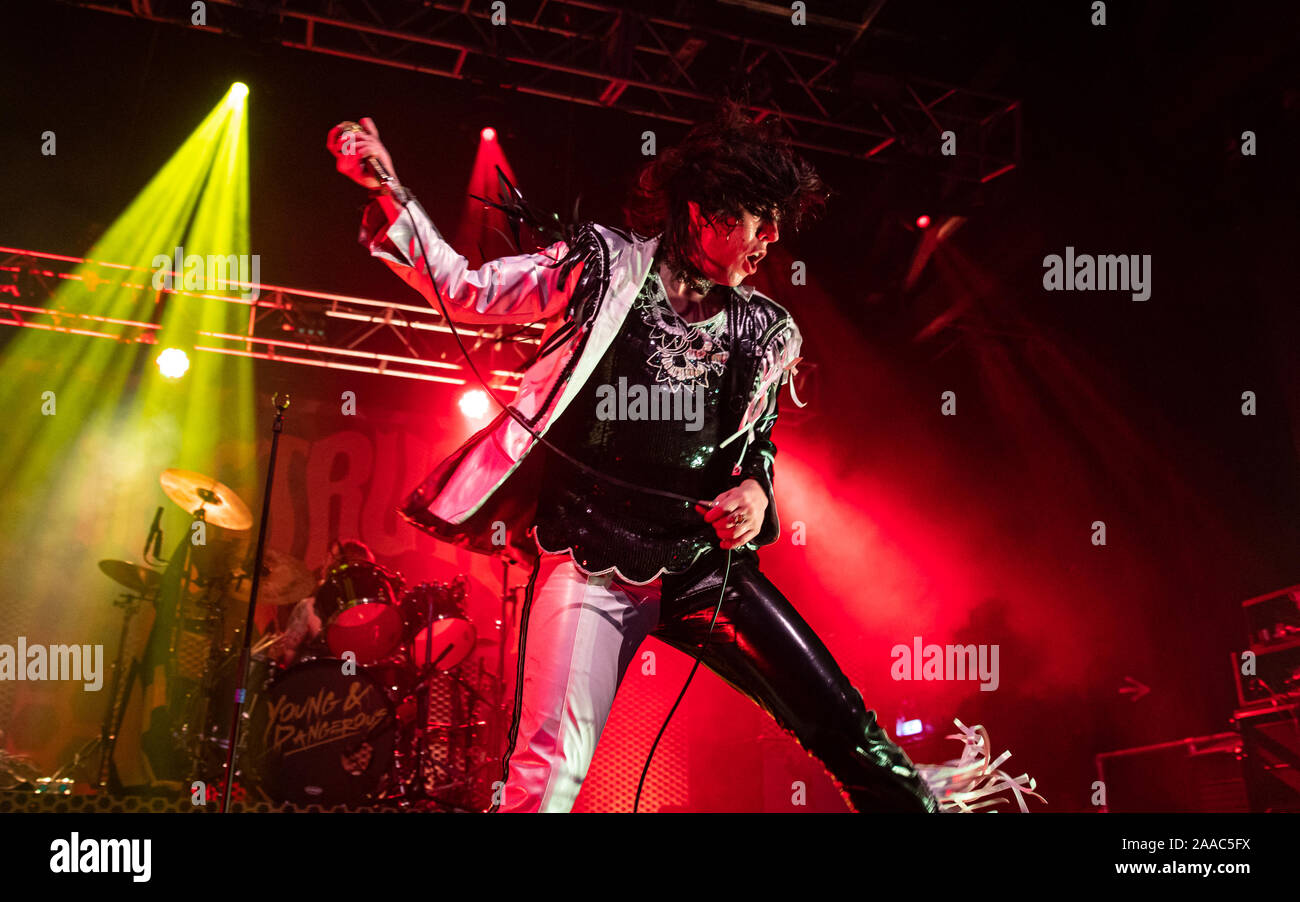 Les équilibreurs effectuer en direct sur scène à l'O2 Academy de Bournemouth, Dorset. Comprend : le framework Struts, Luc Spiller Où : Bournemouth, Dorset, Royaume-Uni Quand : 20 Oct 2019 Source : WENN.com Banque D'Images