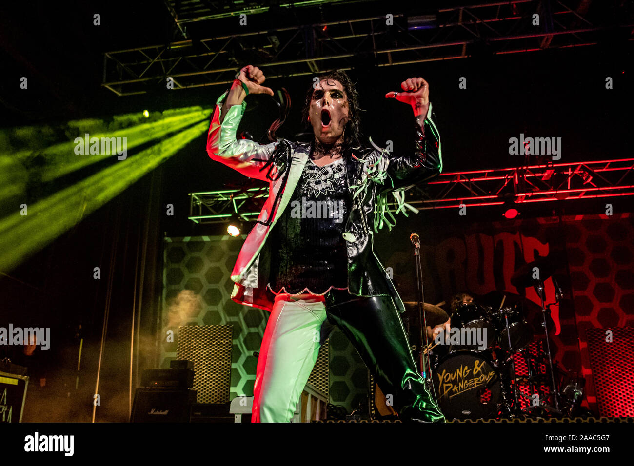 Les équilibreurs effectuer en direct sur scène à l'O2 Academy de Bournemouth, Dorset. Comprend : le framework Struts, Luc Spiller Où : Bournemouth, Dorset, Royaume-Uni Quand : 20 Oct 2019 Source : WENN.com Banque D'Images