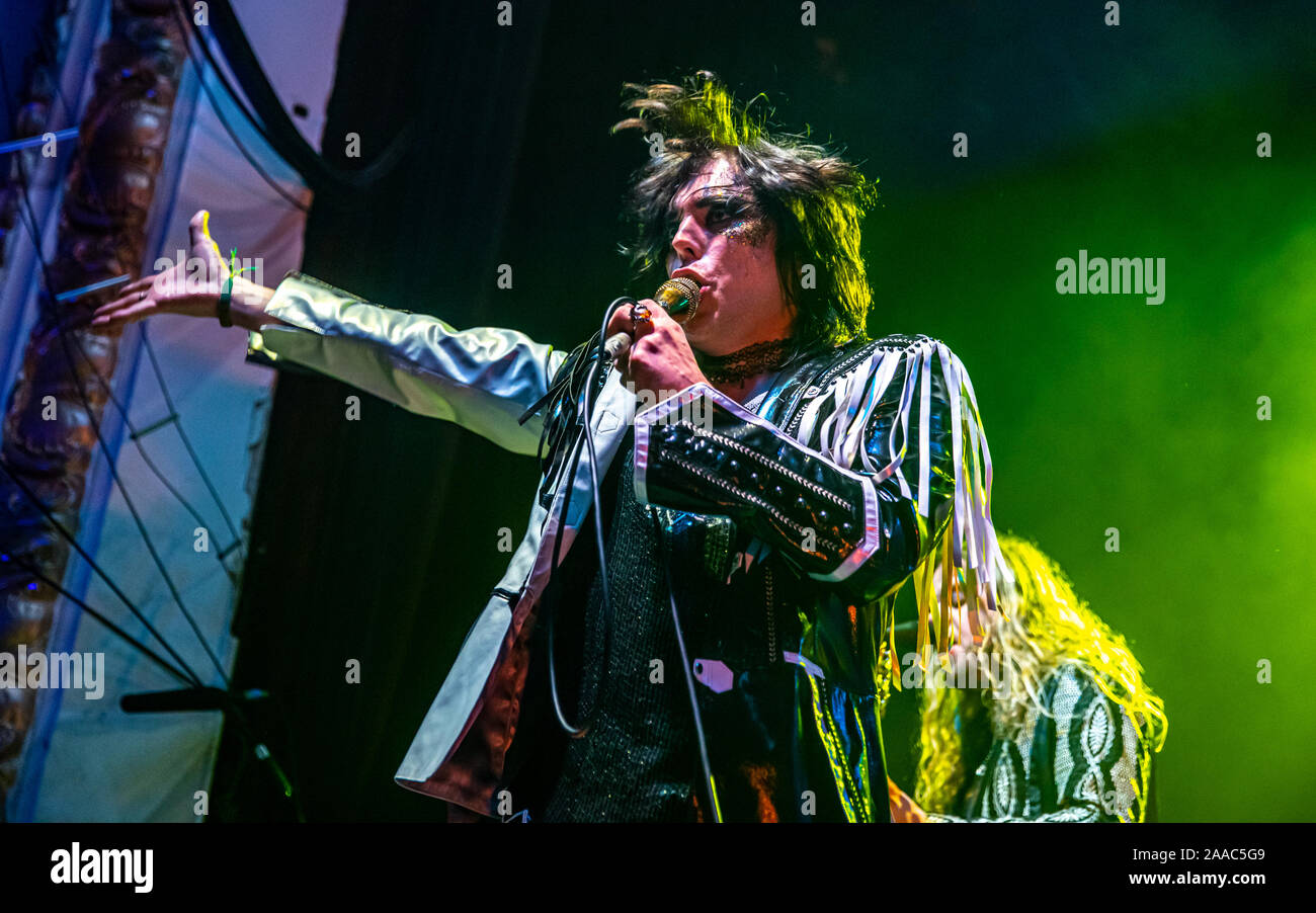 Les équilibreurs effectuer en direct sur scène à l'O2 Academy de Bournemouth, Dorset. Comprend : le framework Struts, Luc Spiller Où : Bournemouth, Dorset, Royaume-Uni Quand : 20 Oct 2019 Source : WENN.com Banque D'Images