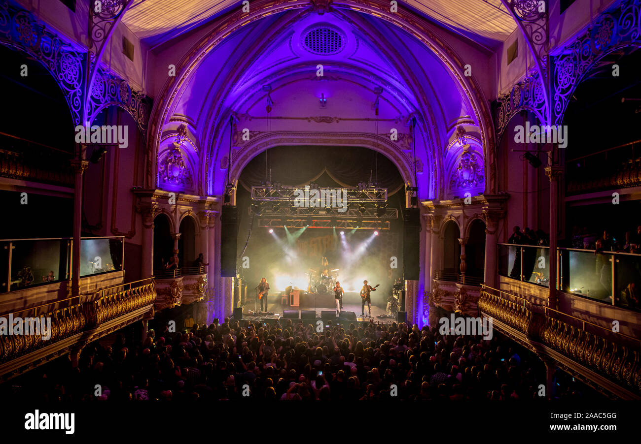 Les équilibreurs effectuer en direct sur scène à l'O2 Academy de Bournemouth, Dorset. Comprend : le framework Struts, l'atmosphère où : Bournemouth, Dorset, Royaume-Uni Quand : 20 Oct 2019 Source : WENN.com Banque D'Images