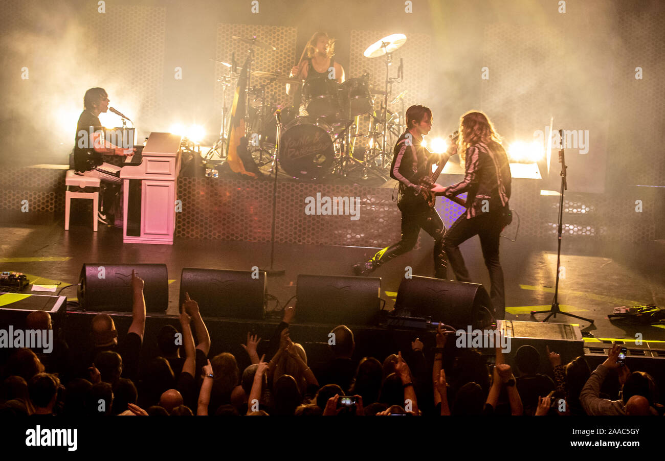 Les équilibreurs effectuer en direct sur scène à l'O2 Academy de Bournemouth, Dorset. Comprend : le framework Struts, l'atmosphère où : Bournemouth, Dorset, Royaume-Uni Quand : 20 Oct 2019 Source : WENN.com Banque D'Images