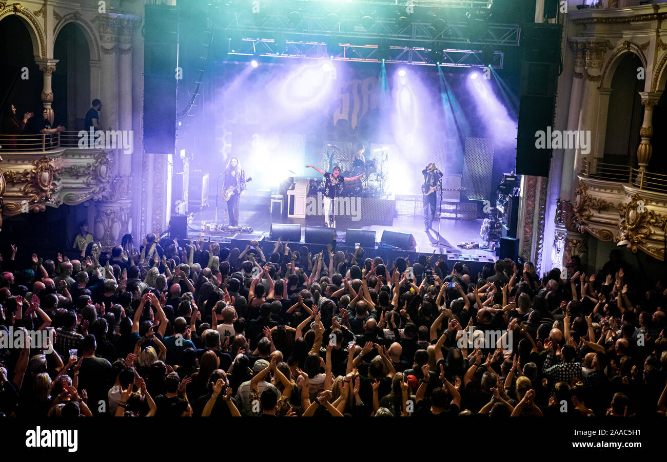 Les équilibreurs effectuer en direct sur scène à l'O2 Academy de Bournemouth, Dorset. Comprend : le framework Struts, l'atmosphère où : Bournemouth, Dorset, Royaume-Uni Quand : 20 Oct 2019 Source : WENN.com Banque D'Images