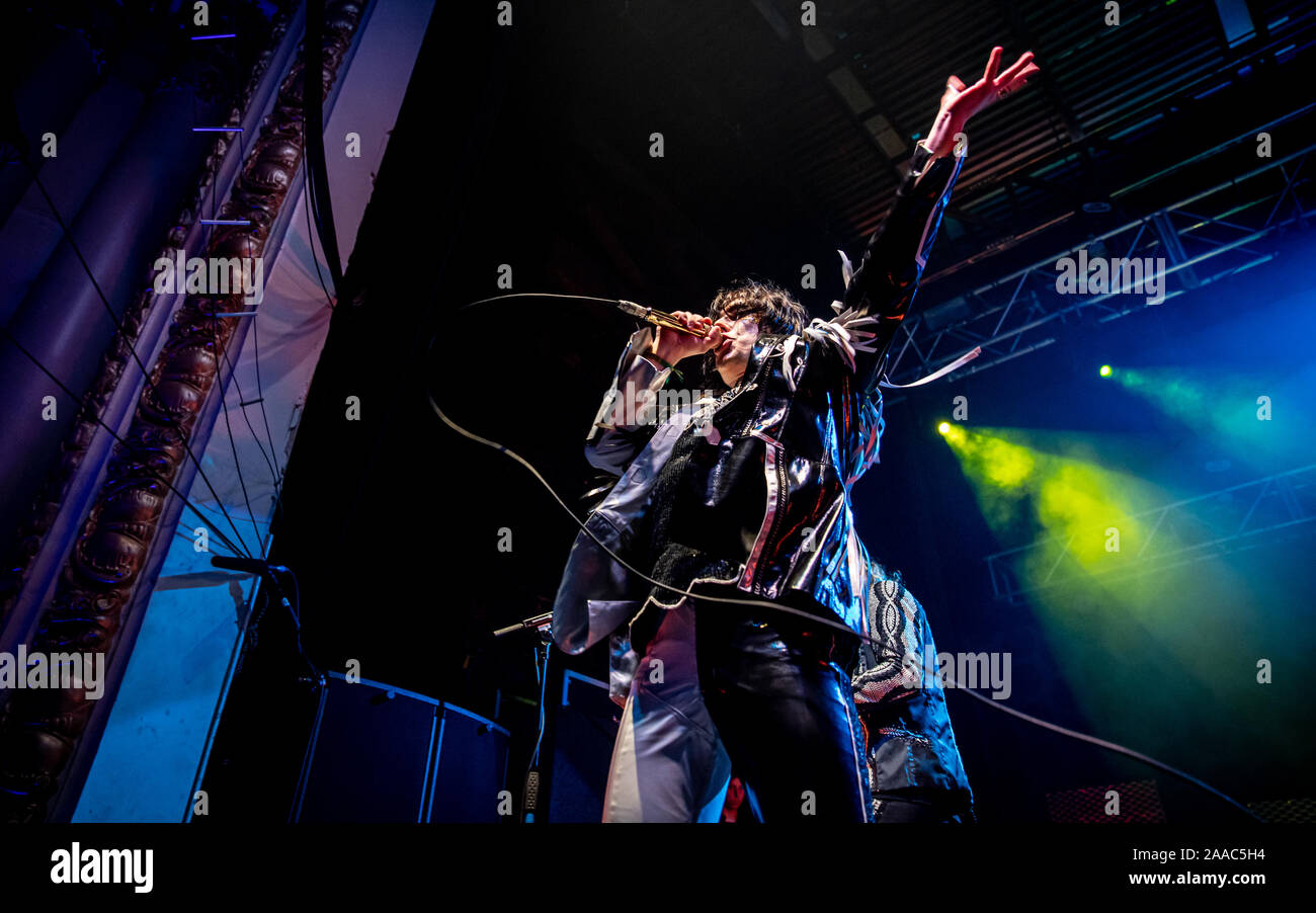 Les équilibreurs effectuer en direct sur scène à l'O2 Academy de Bournemouth, Dorset. Comprend : le framework Struts, Luc Spiller Où : Bournemouth, Dorset, Royaume-Uni Quand : 20 Oct 2019 Source : WENN.com Banque D'Images