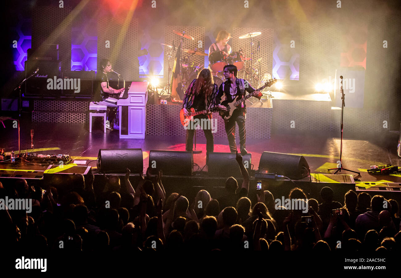 Les équilibreurs effectuer en direct sur scène à l'O2 Academy de Bournemouth, Dorset. Comprend : le framework Struts, l'atmosphère où : Bournemouth, Dorset, Royaume-Uni Quand : 20 Oct 2019 Source : WENN.com Banque D'Images