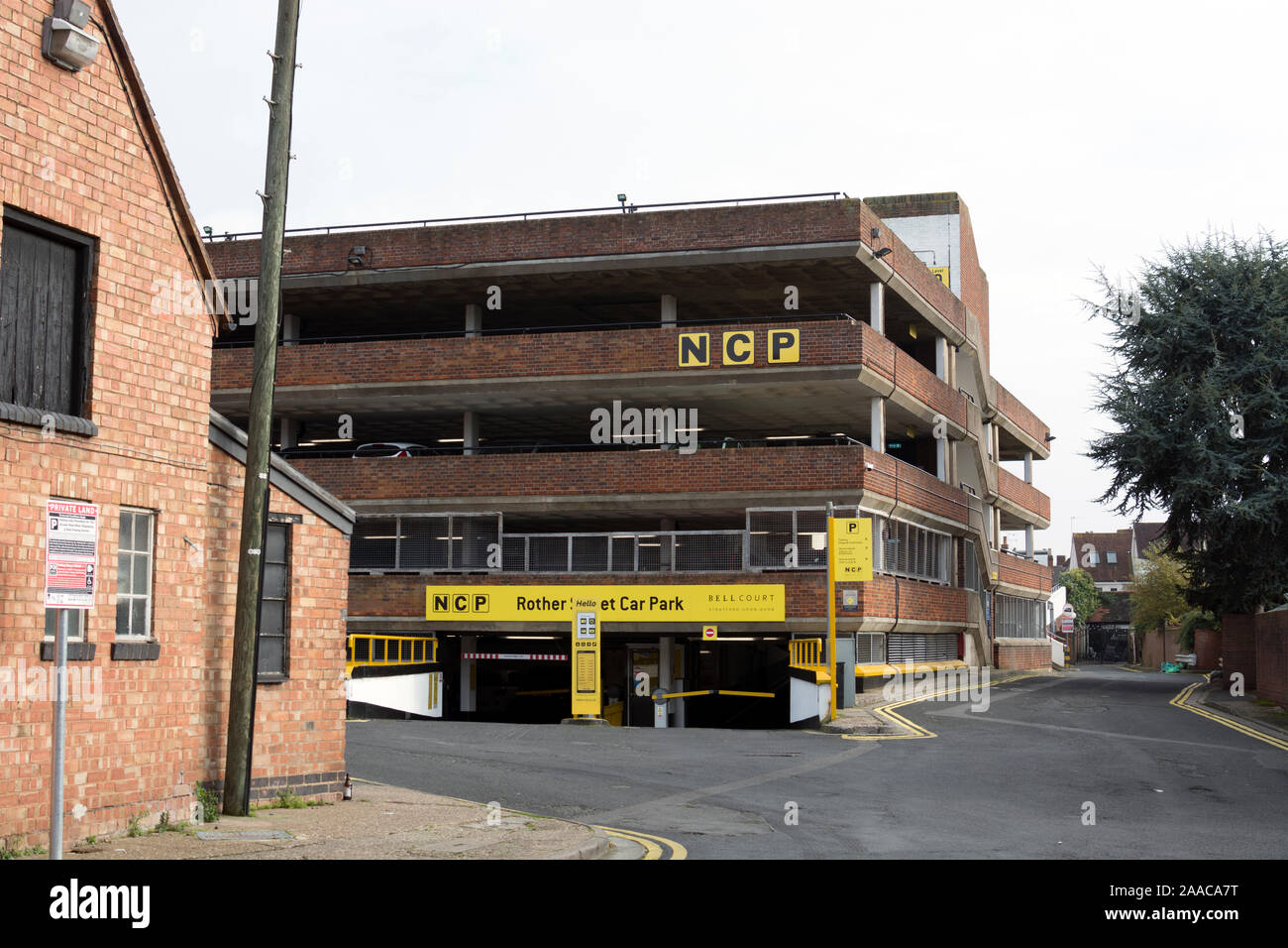 Rother Street NCP parking à étages, Stratford-upon-Avon, Warwickshire, UK Banque D'Images