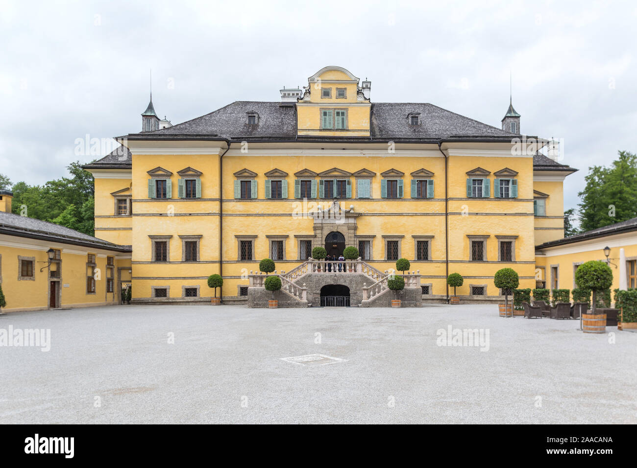 26 mai, 2019. Hellbrunn Autriche,. Château et jardins d'eau. Architecture Banque D'Images