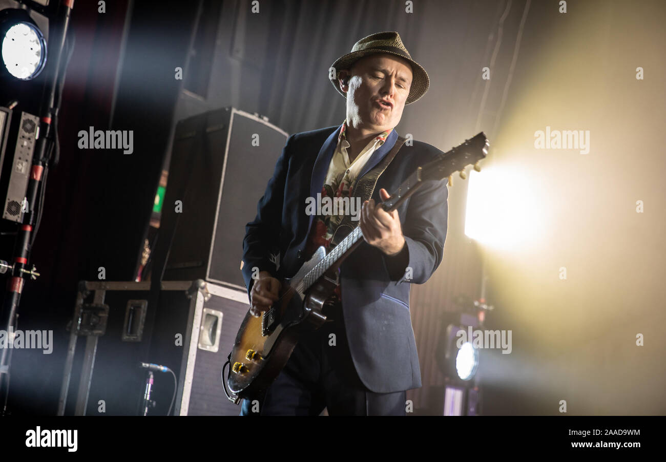 L'exécution de Primal Scream à l'O2 à Southampton Guildhall. Photo : Charlie Raven/Alamy Banque D'Images