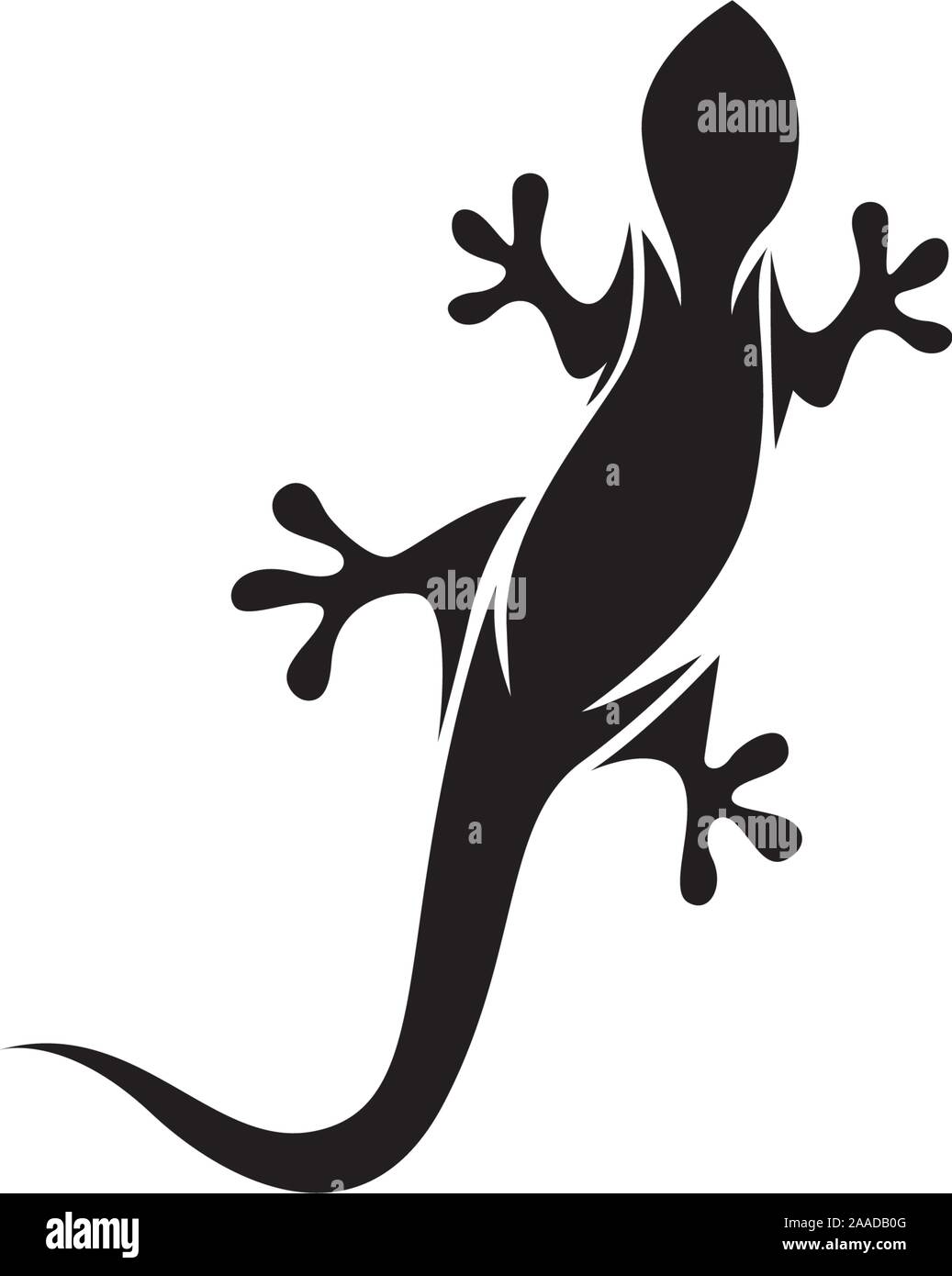 Symbole animal vecteur icône lézard Illustration de Vecteur