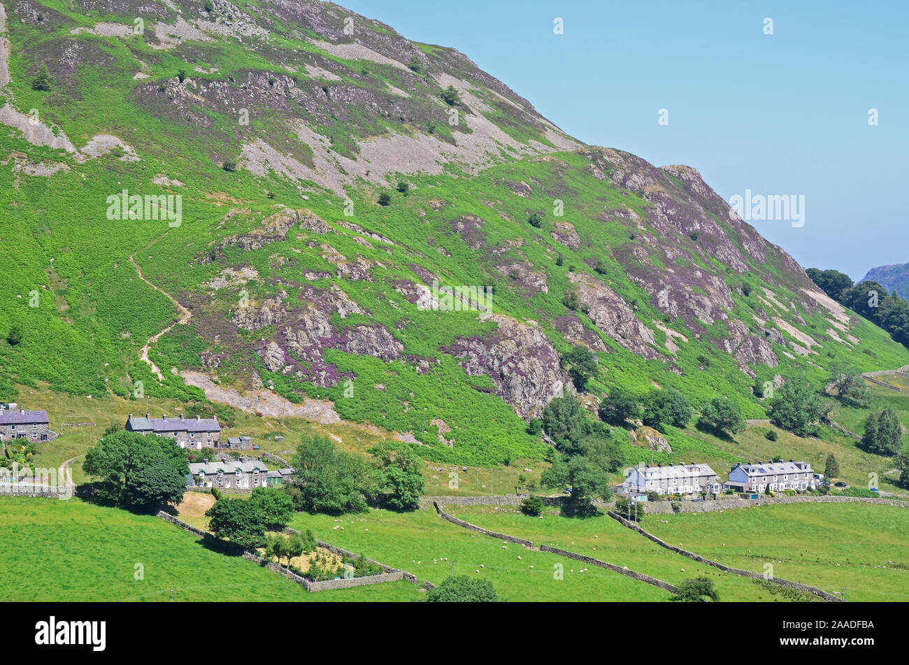 Shap Dodd et dard road, Cumbria Banque D'Images