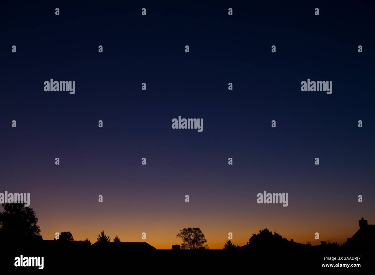 Blaue Stunde Banque D'Images