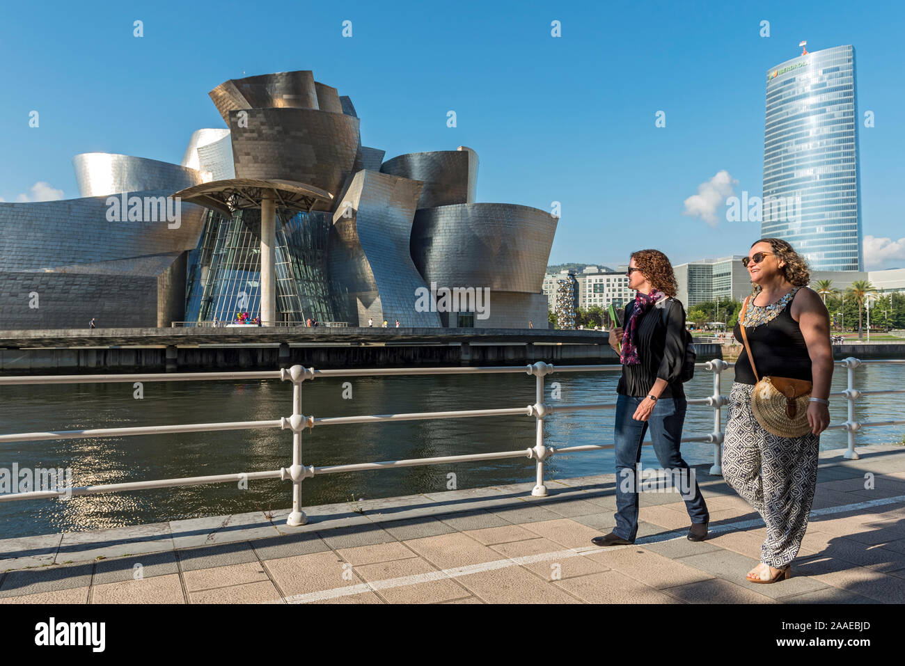 Musée Guggenheim Bilbao, Espagne Banque D'Images