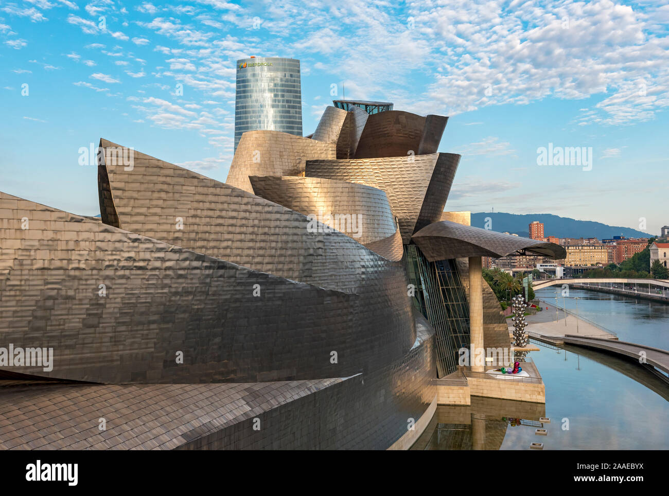 Musée Guggenheim Bilbao, Espagne Banque D'Images