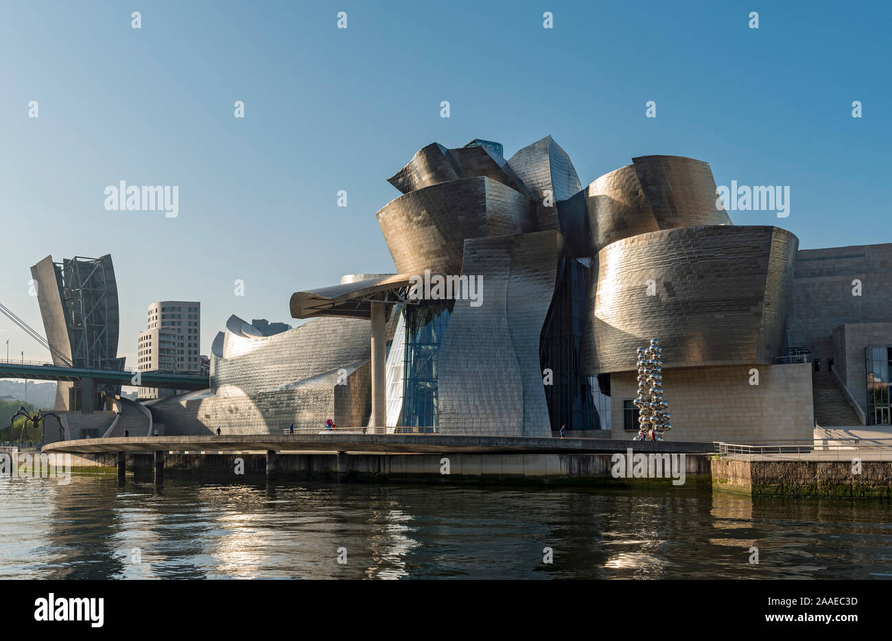 Musée Guggenheim Bilbao, Espagne Banque D'Images