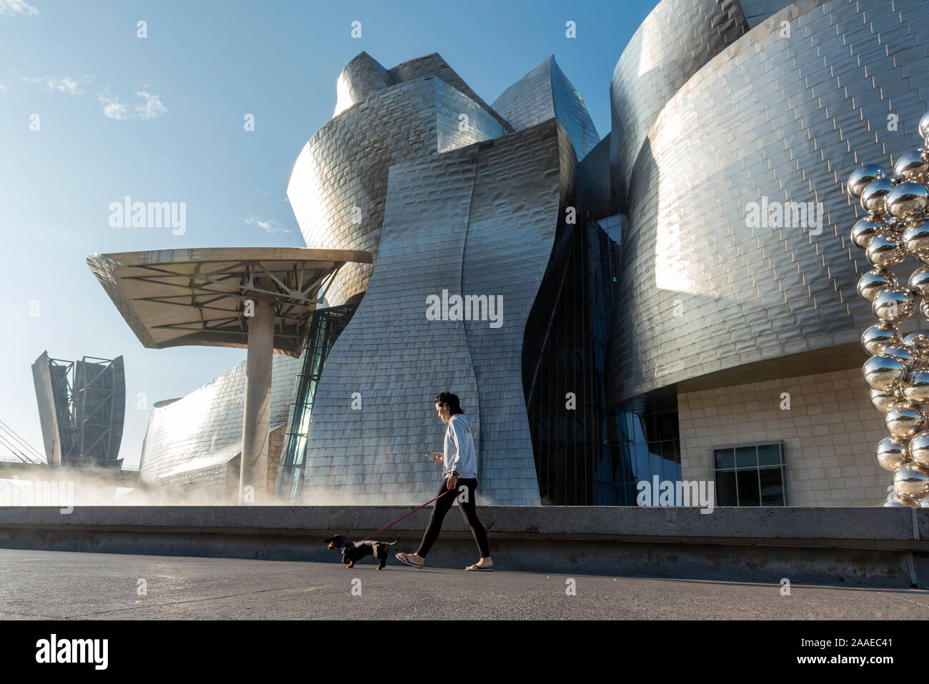 Musée Guggenheim Bilbao, Espagne Banque D'Images
