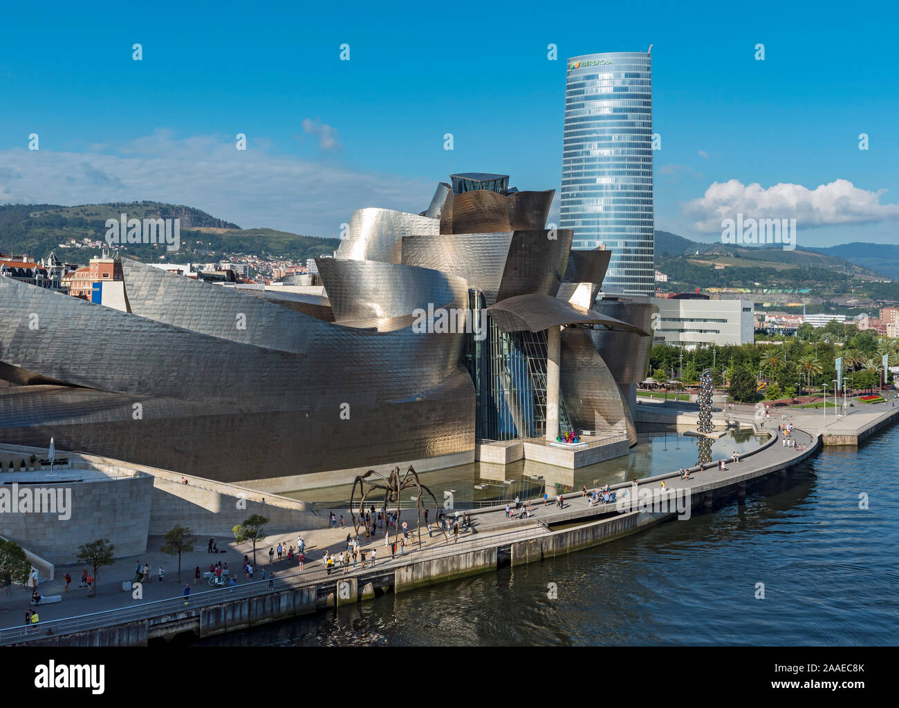 Musée Guggenheim Bilbao, Espagne Banque D'Images