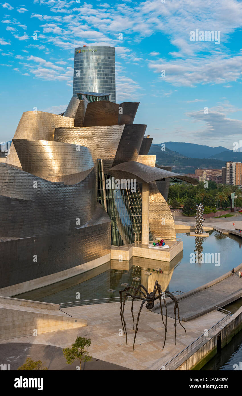 Musée Guggenheim Bilbao, Espagne Banque D'Images