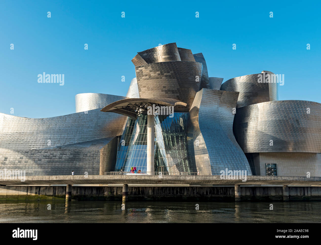Musée Guggenheim Bilbao, Espagne Banque D'Images