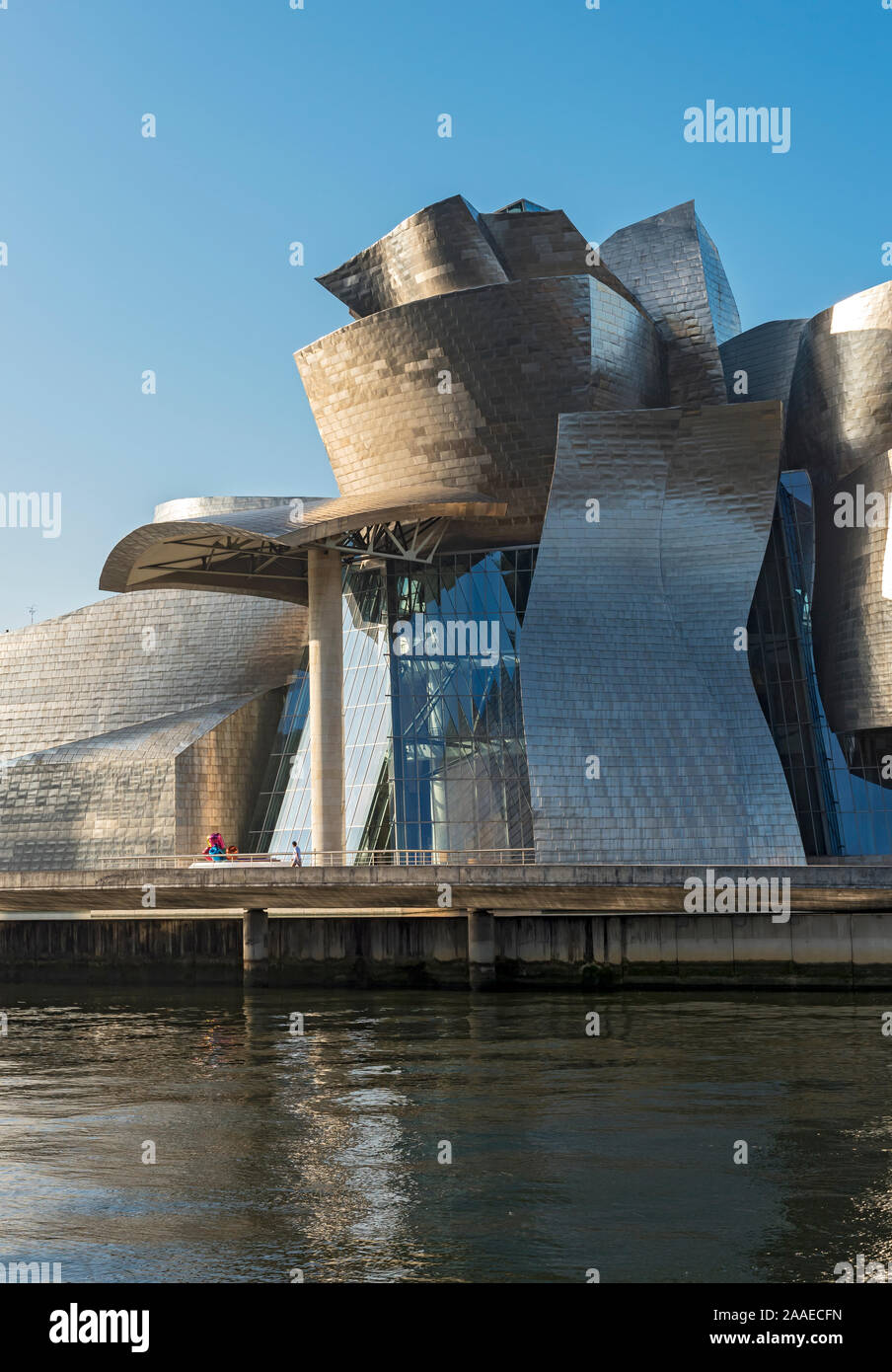 Musée Guggenheim Bilbao, Espagne Banque D'Images