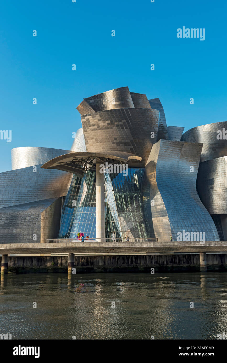 Musée Guggenheim Bilbao, Espagne Banque D'Images