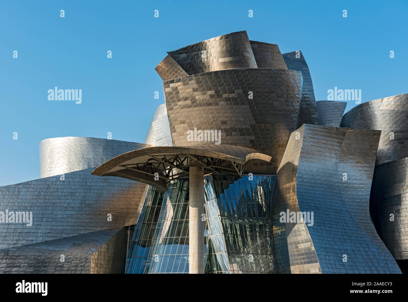 Musée Guggenheim Bilbao, Espagne Banque D'Images