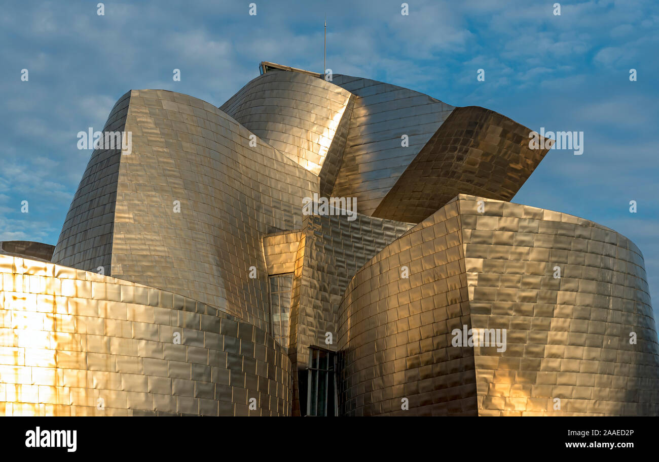 Musée Guggenheim Bilbao, Espagne Banque D'Images