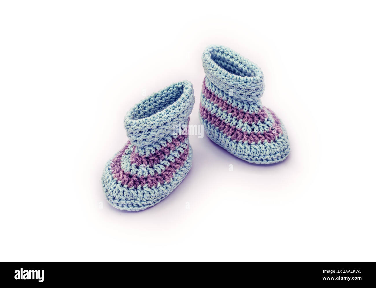 Chaussons Bebe Tricotes Banque D Image Et Photos Alamy