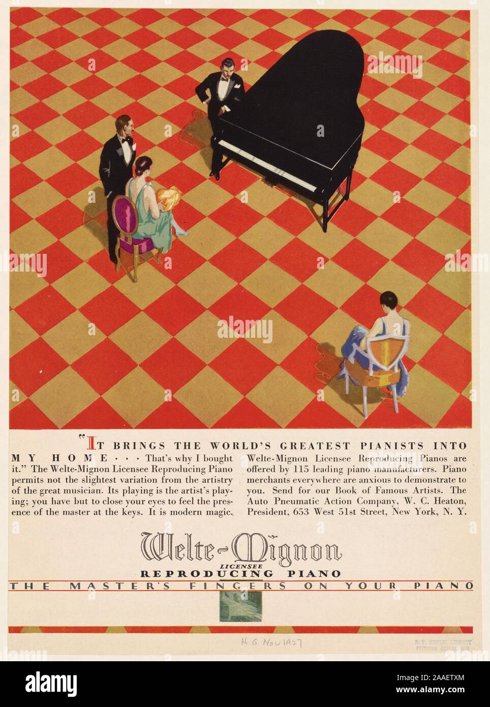 Welte Mignon Licenziatario Interruttore On/Off E Martello Taglierina Per Pianoforte – Ricambio Originale New Old Stock - Foto 2