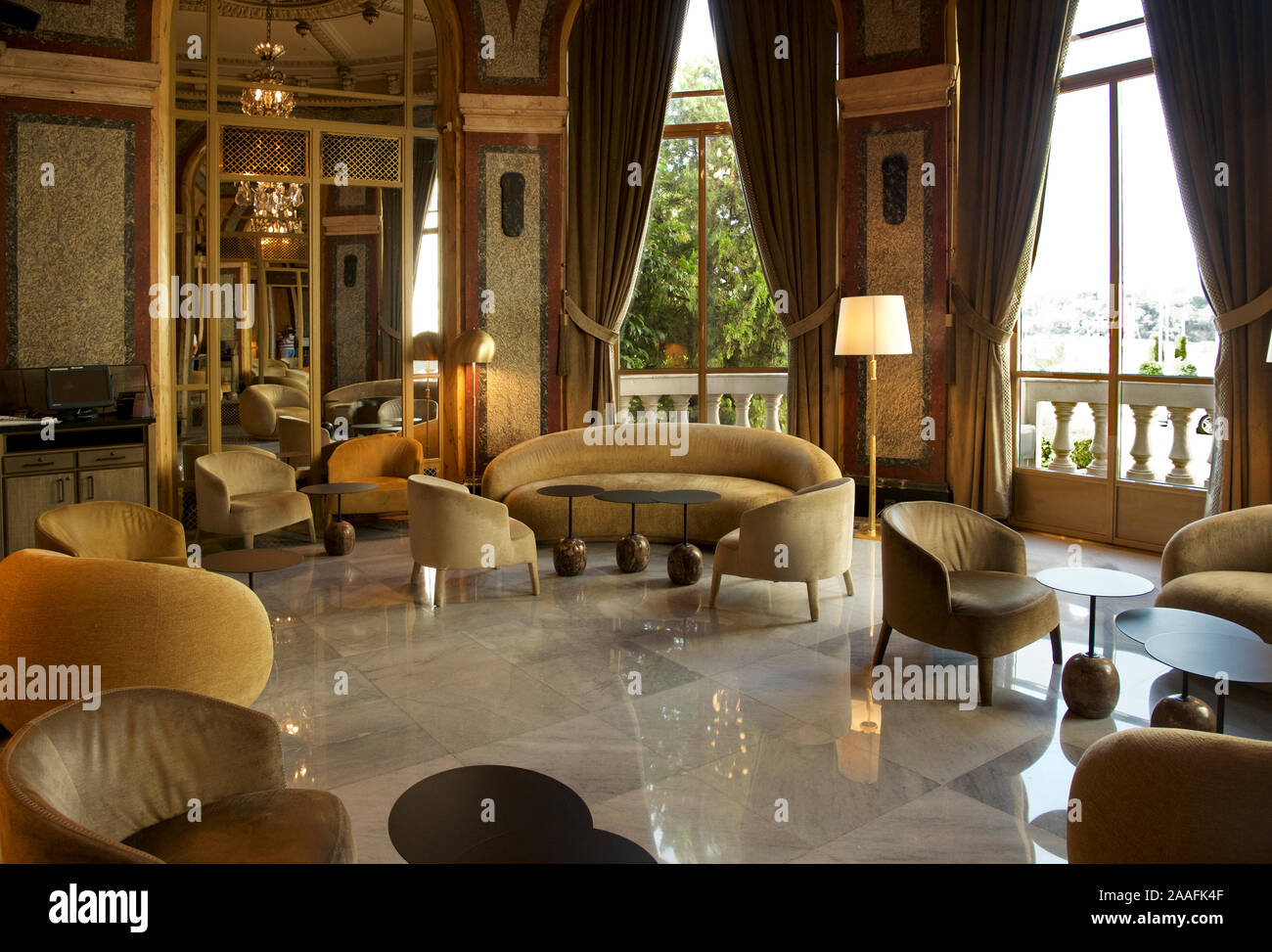 Dessin de l'intérieur prix Casino Monte Carlo Monaco Banque D'Images