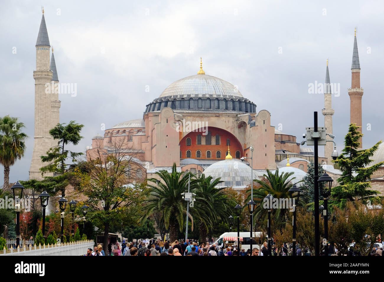 Lieux de culte - l'Islam Turquie Istanbul Sainte-sophie Banque D'Images