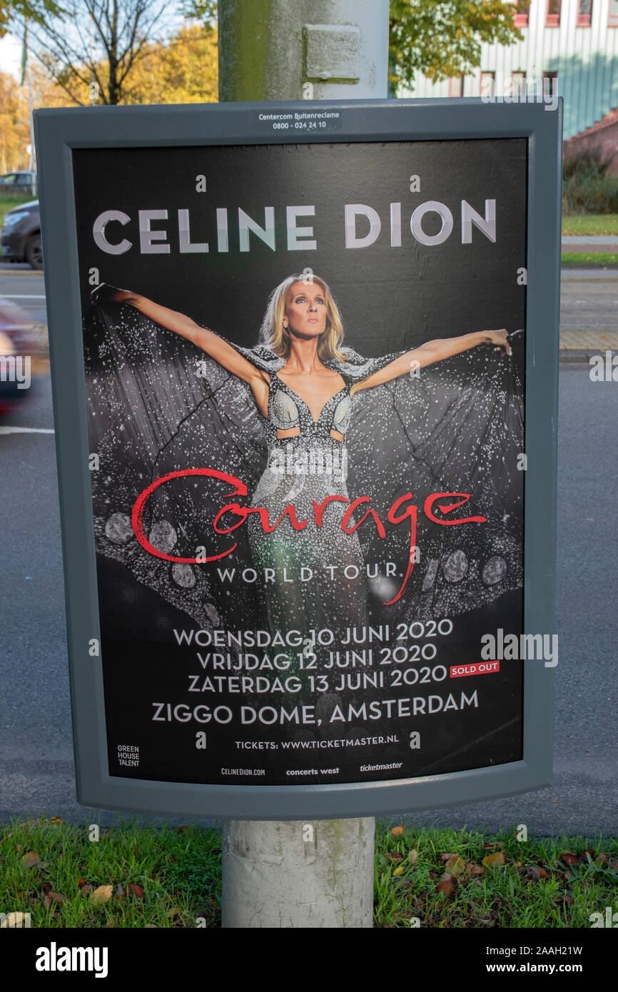 Courage Céline Dion Billboard World Tour Amsterdam The Netherlands 2019  Photo Stock - Alamy
