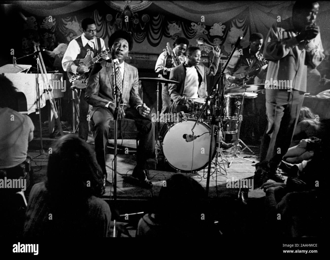 Muddy Waters live au Country Club, Londres 1 Décembre 1970 Banque D'Images