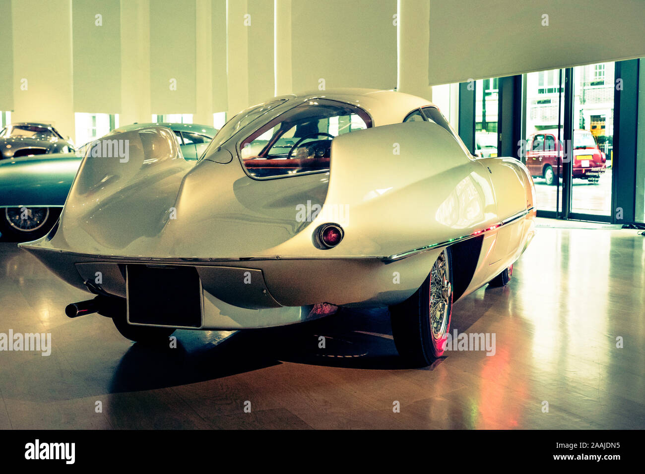 Exposition de l'Alfa Romeo bat voitures conçues par Bertone Banque D'Images