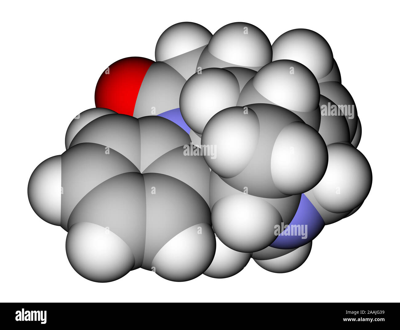 La strychnine, un alcaloïde très toxique que convulsions musculaires couses et la mort par asphyxie Banque D'Images