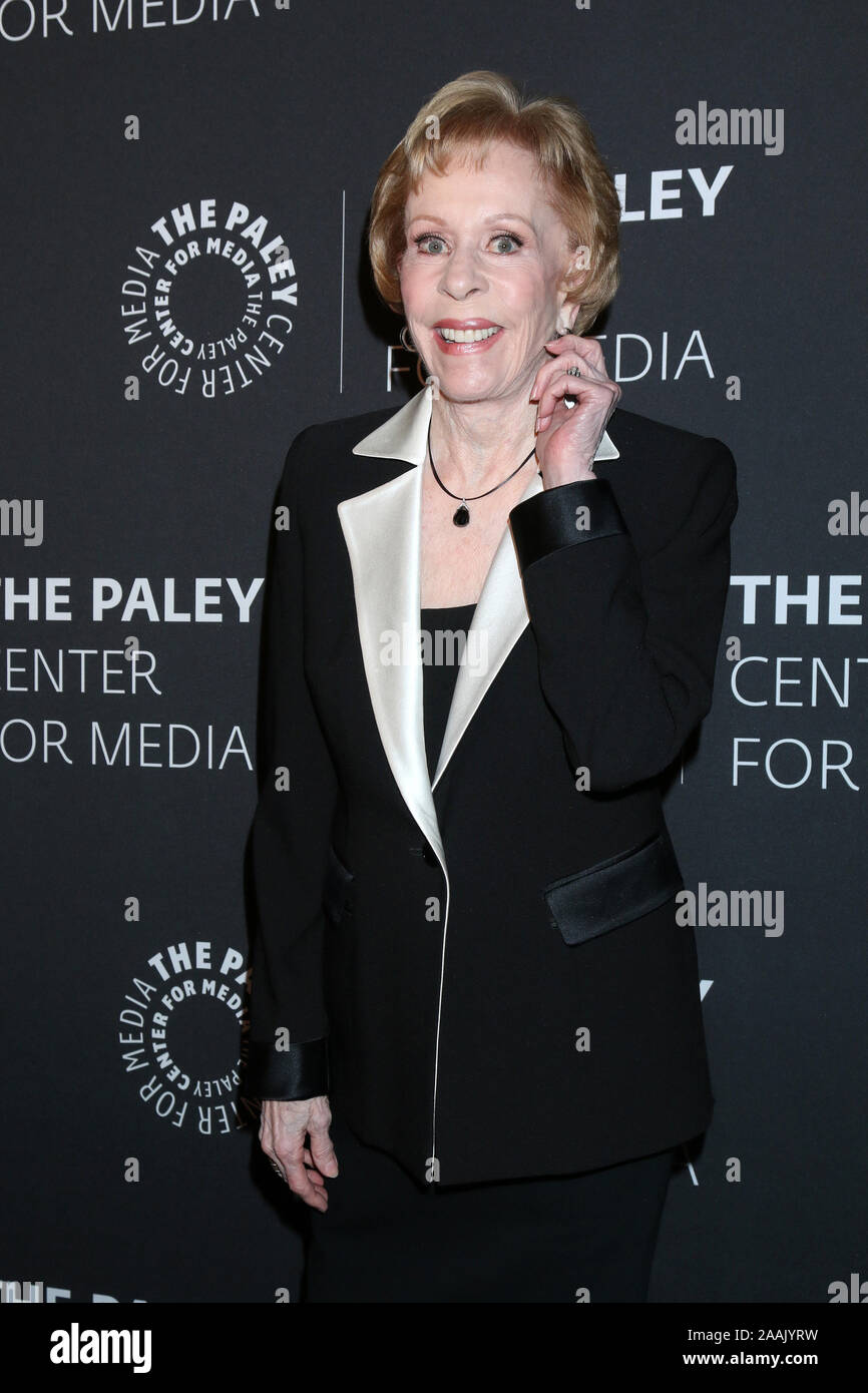 Novembre 21, 2019, Los Angeles, CA, USA : LOS ANGELES - jan 21 : Carol Burnett au Paley la distinctions : un hommage particulier à la comédie à la télévision légendes à Beverly Wilshire Hotel le 21 novembre 2019 à Beverly Hills, CA (crédit Image : © Kay Blake/Zuma sur le fil) Banque D'Images